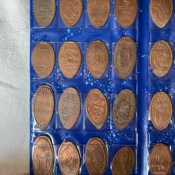 Disneyland Penny Press Collection Book W/ Pressed Pennies Included - Picture 6 of 11